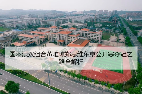 国羽混双组合黄雅琼郑思维东京公开赛夺冠之路全解析